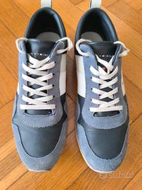 Scarpe Tommy Hilfiger con pelle vera