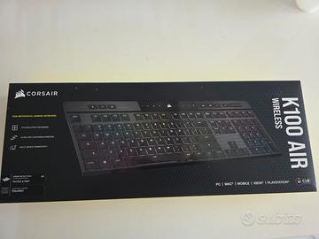 Tastiera Corsair K100 Air Wireless Low Profile
