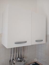 Pensile scolapiatti bianco