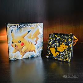 Nintendo Gameboy advance sp IPSV5💛Pikachu🖤 USB C