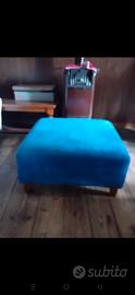 pouf blu