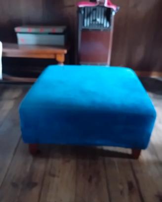 pouf blu
