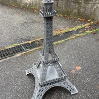 Tour Eiffel modellino artigianale in balsa
