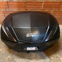 Bauletto GIVI V47 - MONOKEY - LOOK CARBON 47L