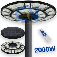 LAMPIONE FARO LED SOLARE ESTERNO CREPUSCOLARE 2000