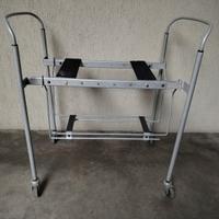 carrello con rotelle Teulada, Zanotta