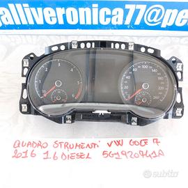 5G1920741A QUADRO STRUMENTI VW GOLF 7 2016