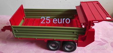 carro rimorchio spargi letame