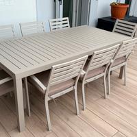 TAVOLO DA GIARDINO ALLUNGABILE