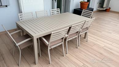 TAVOLO DA GIARDINO ALLUNGABILE