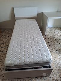 Letto contenitore singolo più materaso 