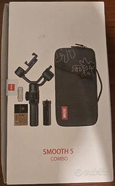Zhiyun Smooth 5 Combo come nuovo 
