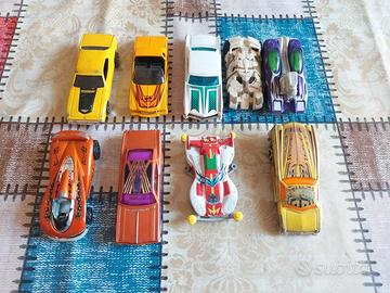 Lotto 9 Macchinine Hot Wheels Batmobile DC Vintage