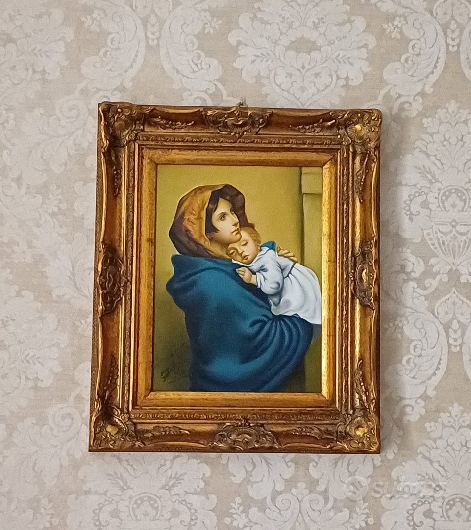 Quadro, capezzale Madonna con bambino Gesù - Arredamento e Casalinghi In  vendita a Agrigento