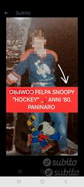 Ce.rco Felpa Snoopy Hockey 1980 age (Best Company)