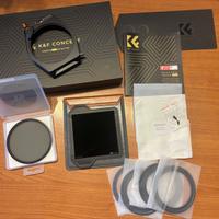 K&F Concept Kit di sistema Holder porta filtri.