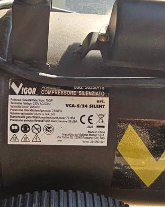 Compressore 24L 8.5 Bar
