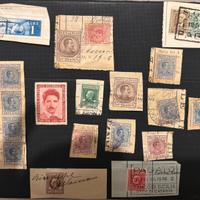 Lotto francobolli / Marche da bollo
