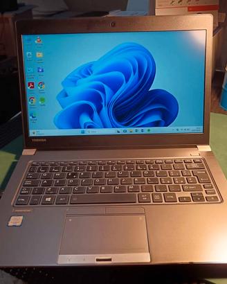 Notebook Toshiba portege ram 16 gb ssd 256 gb wind