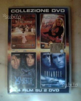Cofanetto originale 2 DVD a doppio lato con 4 film