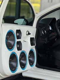 Tasche pannelli FIAT 500 e ABARTH