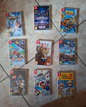 giochi per Nintendo switch