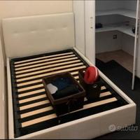Letto 1/2 (con contenitore) + Materasso EmmaHybrid
