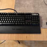 Tastiera gaming meccanica e mouse Logitech g502