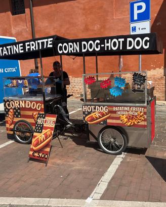 Cargo bike street food
