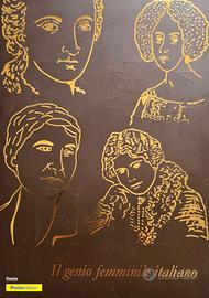 Folder francobolli "Il genio femminile italiano"