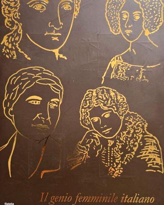Folder francobolli "Il genio femminile italiano"