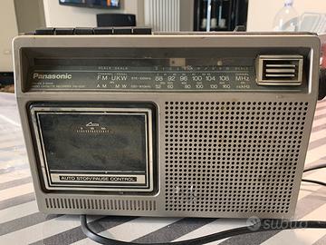 Radio modernariato panasonic