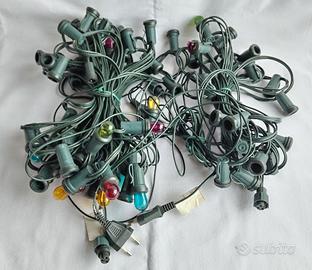 Luci Vintage Catena Luminosa Estensibile