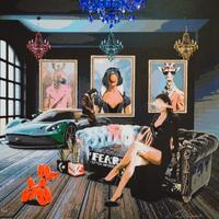 La Rouge Fearless elegance Serigrafia.