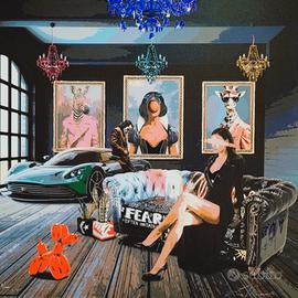 La Rouge Fearless elegance Serigrafia.