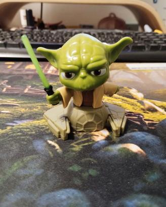 Star Wars - Yoda - statuina timbro