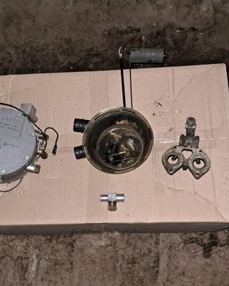 materiale impianto  gpl fiat nuova campagnola 