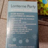 lanterne party per giardino 