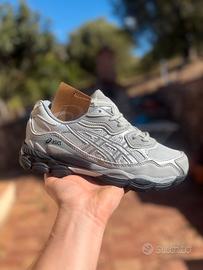 ASICS Gel-NYC /Taglia 42 Bianco - grigio/Nuove
