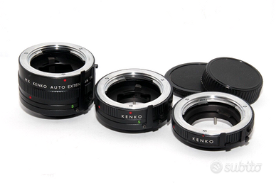 MINOLTA MD KENKO Tubi Prolunga EXTENSION TUBE x 3
