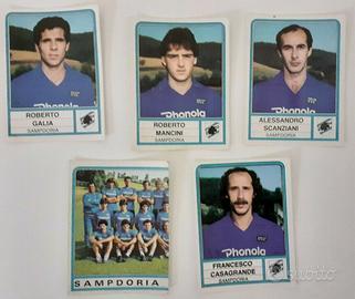Lotto Figurine calciatori panini 1983 84 Sampdoria