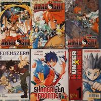 Manga "AKABOSHI" e "ENENSZERO"