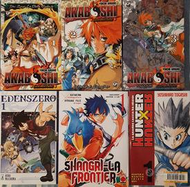 Manga "AKABOSHI" e "ENENSZERO"