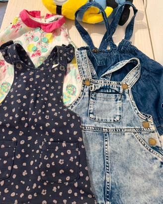 Lotto Vestiti Bambina 9-18 Mesi   +   Scarpe Nuove