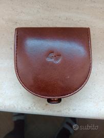porta monete  marrone 