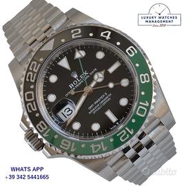 ROLEX GMT Master II left-handed Sprite Cerachrom