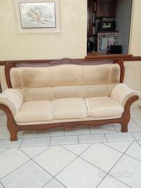 divano con 2 poltrone 