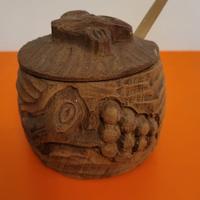 Zuccheriera in legno artigianale 
