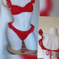 Bikini crochet all uncinetto artigianale