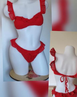 Bikini crochet all uncinetto artigianale